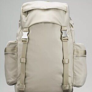 NWT - lululemon Wunderlust Backpack 25L - Raw Linen - Sold Out/Rare Item!